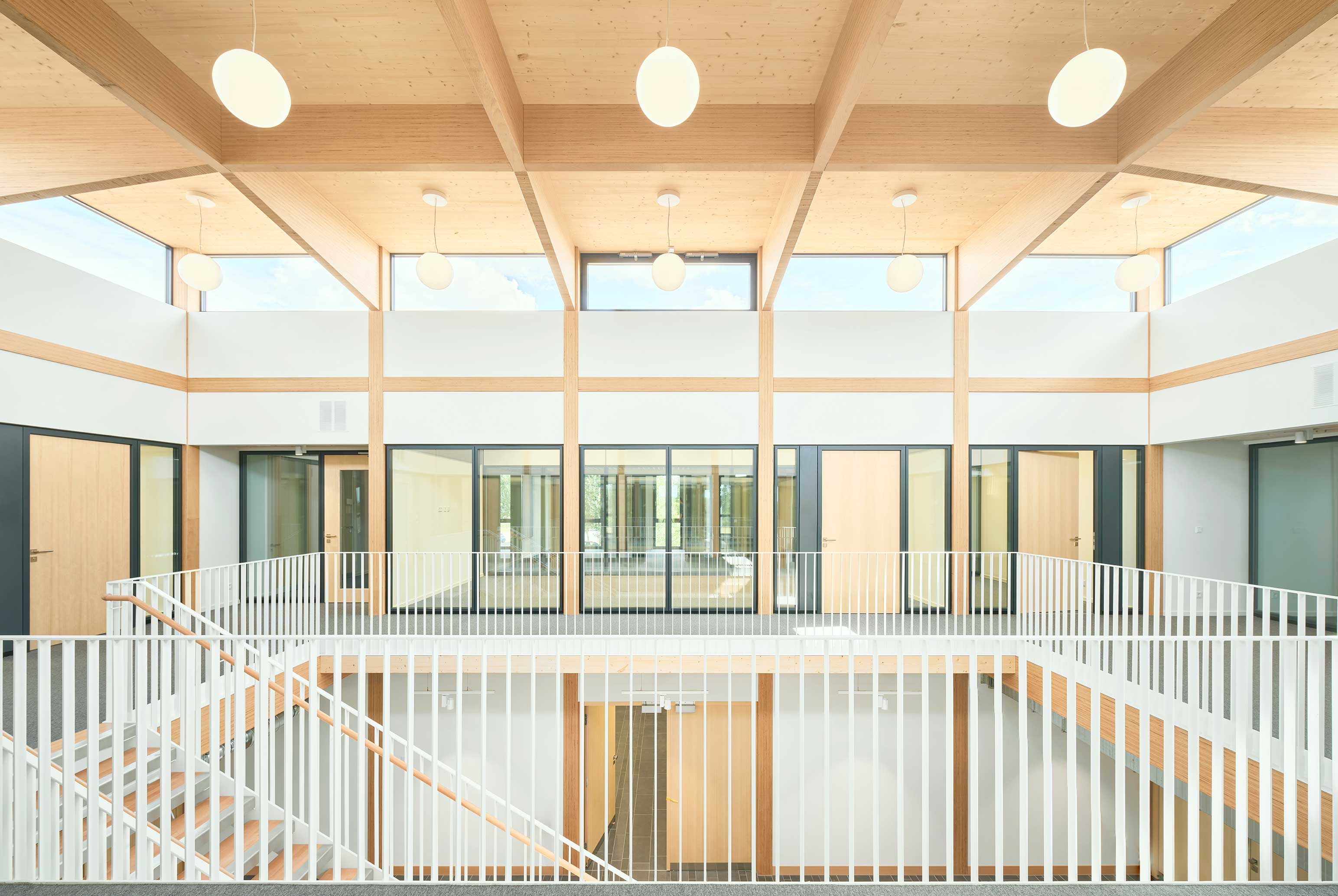 Technikzentrum_Transnet_Bruchsal_PLANUNGXGRUPPE_Architekten Foyer_Technikzentrum_Transnet_Bruchsal